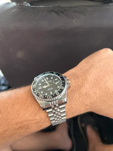 Relógio de prata PALLYJANE