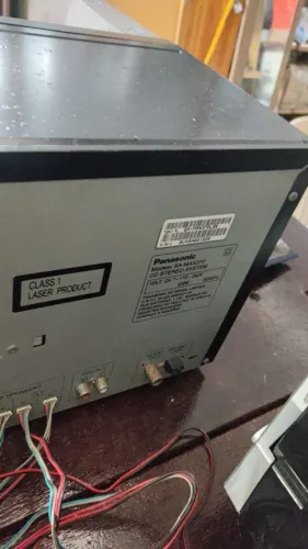 vendo uma relíquia = Panasonic Max 370 com todos ascesorios