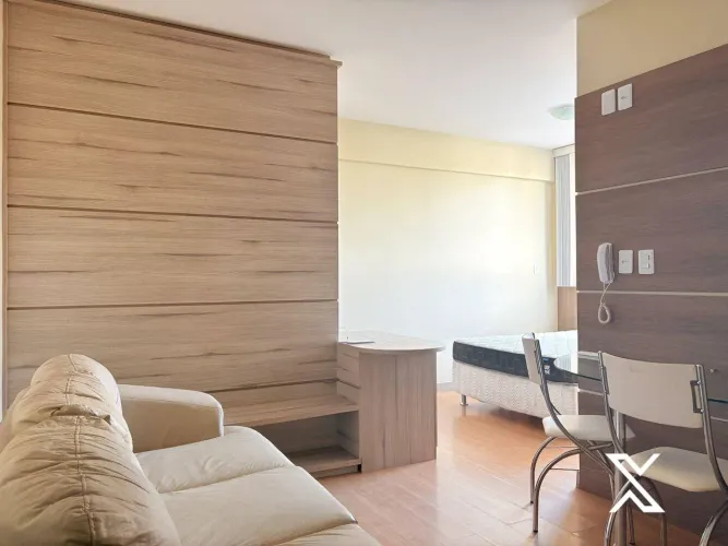 Loft mobiliado para alugar, 27 m² - Centro - Blumenau/SC