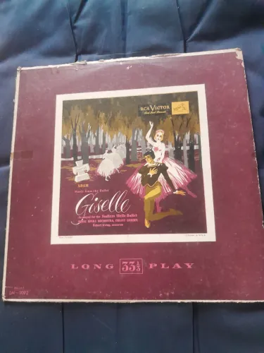 Disco de vinil lp importado adolphe adam - Giselle music from the ballet rca Victor 10 