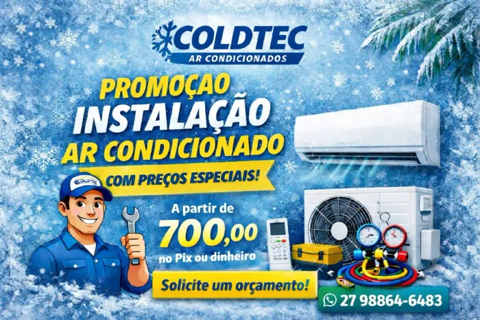 Instalação de ar condicionados