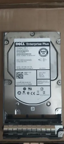 HD Dell Enterprise Plus 600GB SAS 15K RPM com Gaveta Original