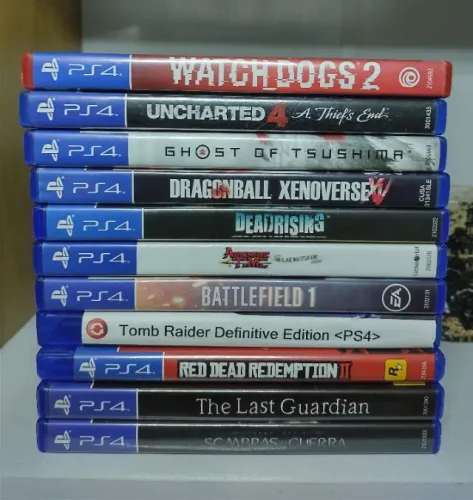 Lote jogos de PS4