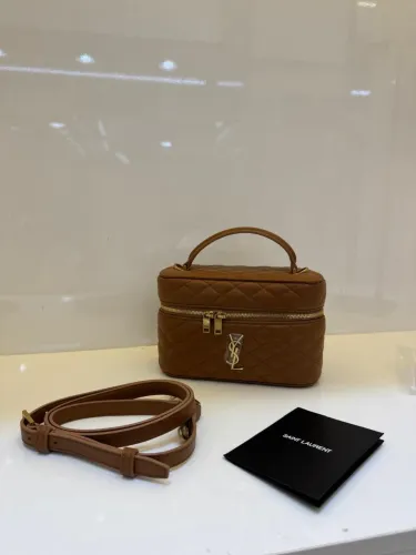 Mini bag yves saint laurent em couro legítimo diversas cores disponíveis