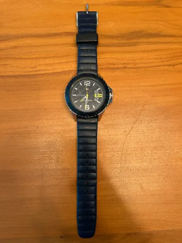 Relógio Tommy Hilfiger Original Azul Marinho - Estilo Esportivo, Excelente Estado
