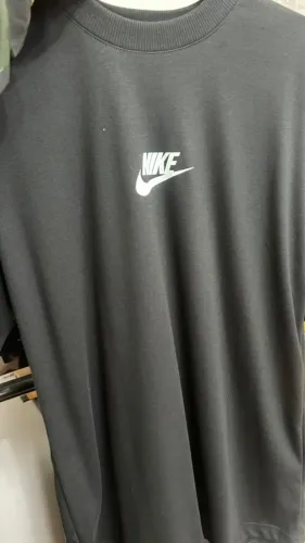 CAMISETA OVESIZED NIKE - TAM. G - MALHA ALGODÃO GROSSO - FOTOS REAIS!