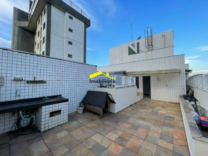 Cobertura para aluguel, 2 quartos, 1 suíte, 2 vagas, Buritis - Belo Horizonte/MG