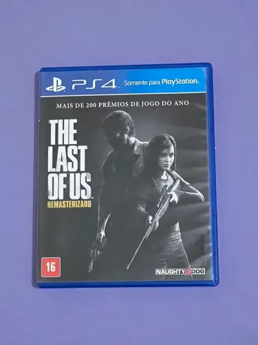 CD the last of us remasterizado PS4 JOGO original