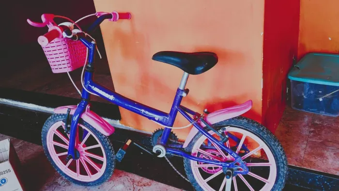 Bicicleta Monark aro 16 só ajeitar a correia dois meses de uso