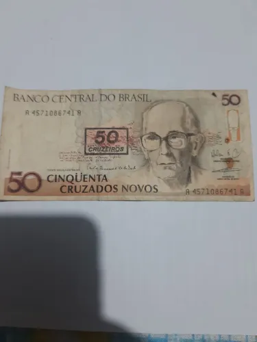 Nota dinheiro antiga 