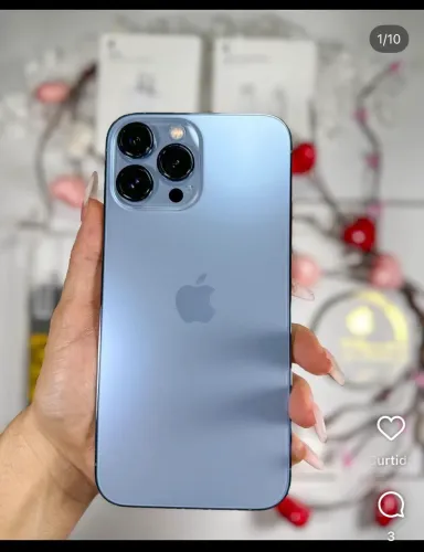 iPhone 13 pro max azul 128GB 6 meses de garantia 