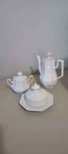 Conjunto de chá/café porcelana 