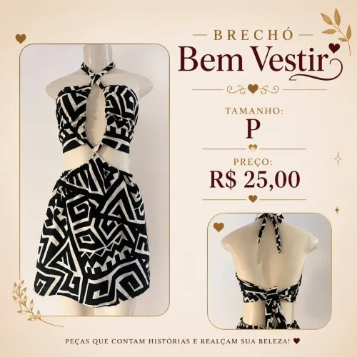 Roupas em perfeito estado com preços que cabem no seu bolso 