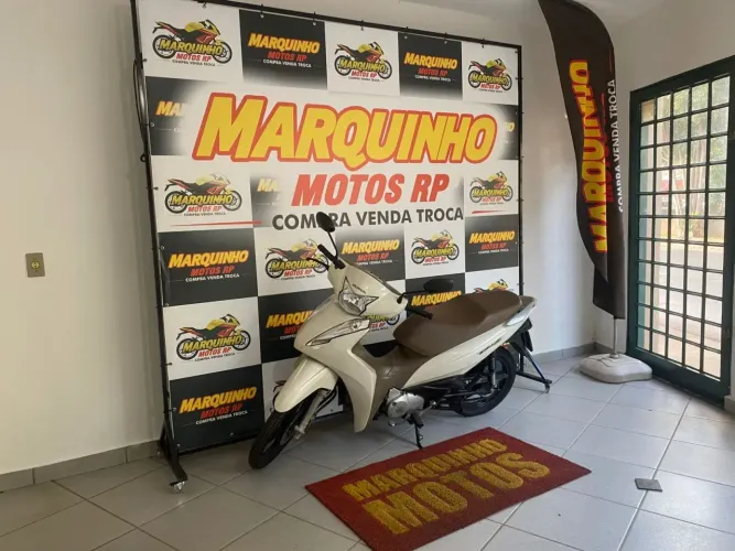 HONDA BIZ 125i BRANCO 2020