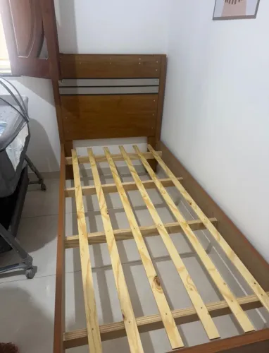Cama de solteiro infantil 100% mdf