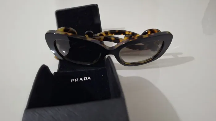 Óculos de Sol Prada Baroque Tartaruga Feminino Original SPR270