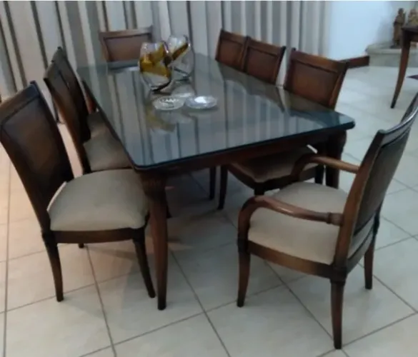 Mesa de jantar completa da Sierra Móveis