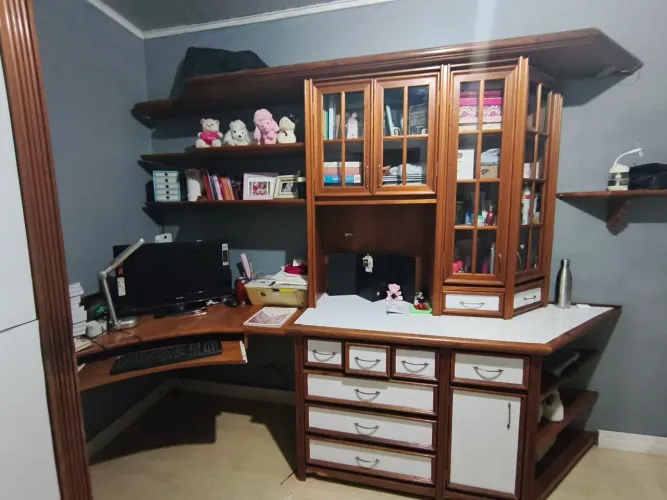 Jogo de quarto madeira pura 