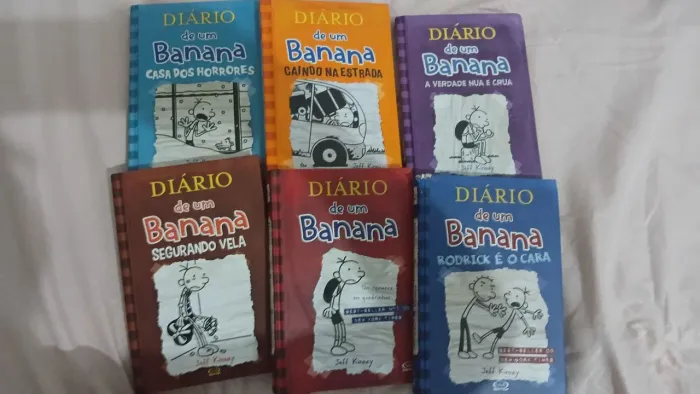 Livros do diário de um banana usados