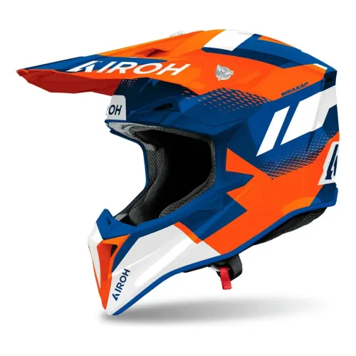 Capacete Airoh Wrapp Wraapp Motocross Enduro Trilha Lançamento