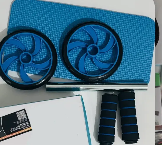 Roda para exercícios abdominais