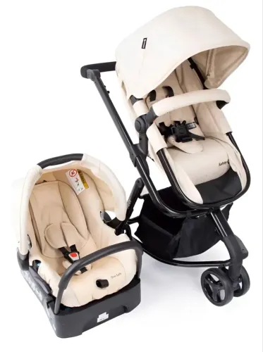 Carrinho de Bebê com Bebê Conforto Safety 1st TS Mobi Duo
