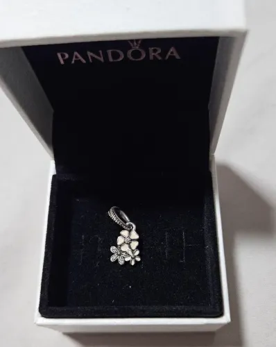 Charm original pandora flores