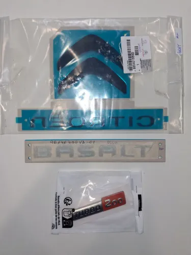 Kit emblemas Basalt Citroen