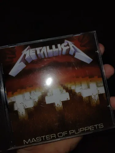 Cd metallica - master of puppets (novo)