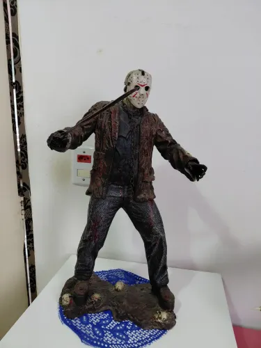 Boneco do jason resina 