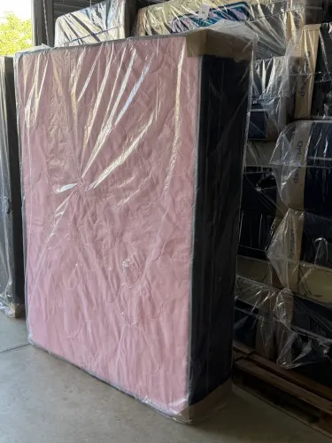 Cama box casal 7 cm pronta entrega