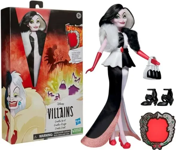 Boneca Cruella de Vil 101 Dálmatas