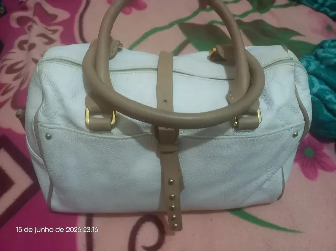 Bolsa de couro senho dos pés 