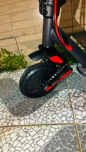 Patinete eletrico com amortecimento novo