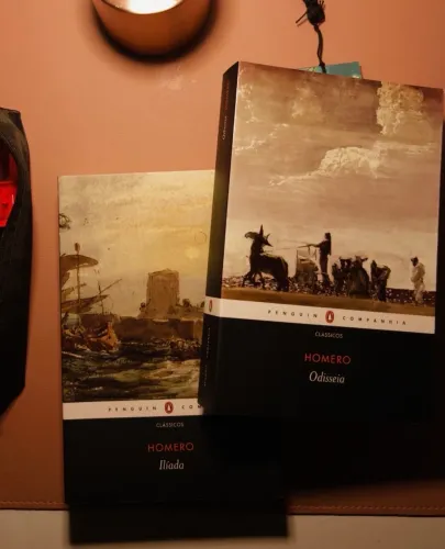 Box livros ilíada e odisseia