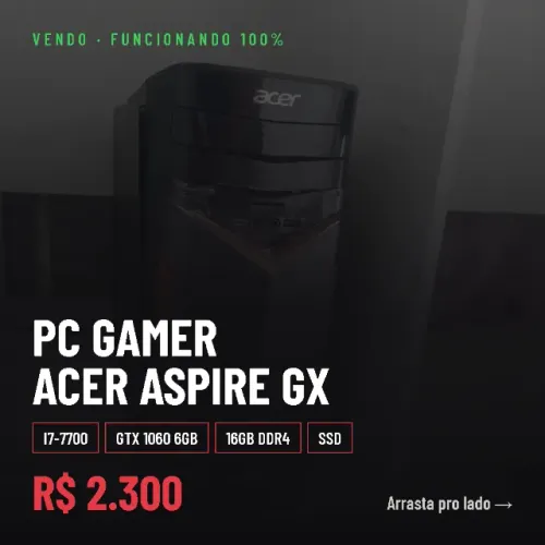 PC Acer Aspire GX-783-BR13