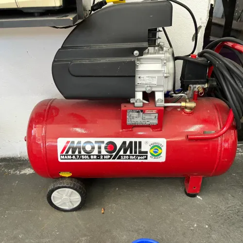 Compressor e rebitador  pneumático 