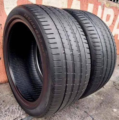 Pneus 295/40 aro 20 Pirelli Pzero semi-novos