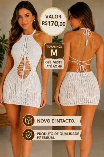 Vestido croché