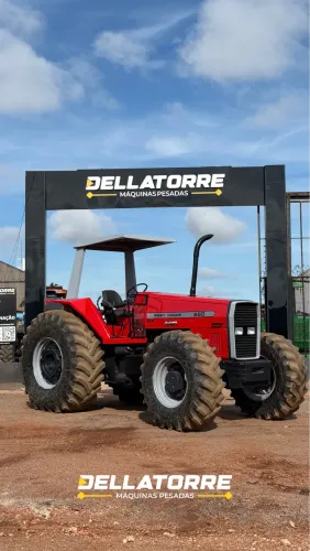 MASSEY FERGUSON 660 2002 TRATOR REVISADO PRONTO PARA TRABALHAR