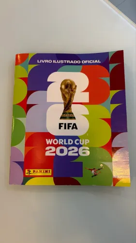 ÁLBUM DA COPA DO MUNDO 2026 + 175 FIGURINHAS REPETIDAS 