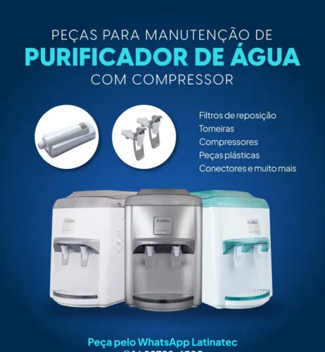 Purificador de água Latina 220v ou 127v