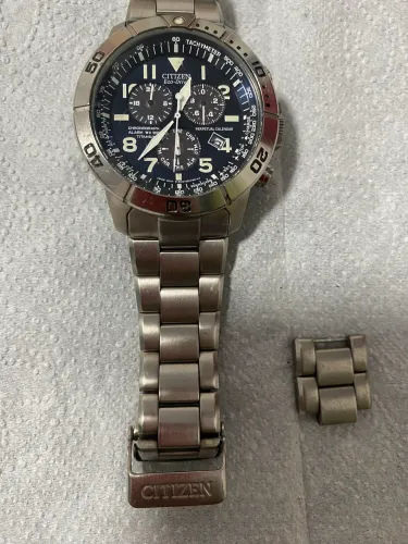 Relógio citizen eco drive calendário perpétuo