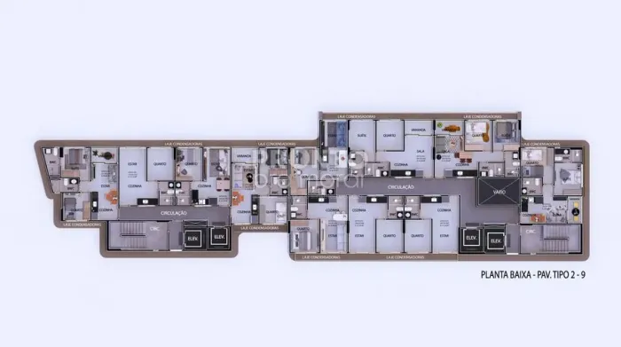Flat com 1 quarto em Soledade