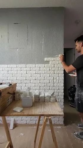 Tijolinhos de gesso