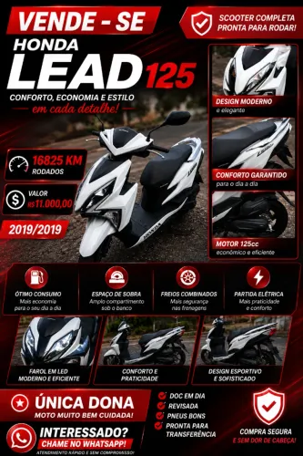 Elite 125 2019 - Impecável 