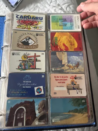 Mais de 650 cartões telefônicos!