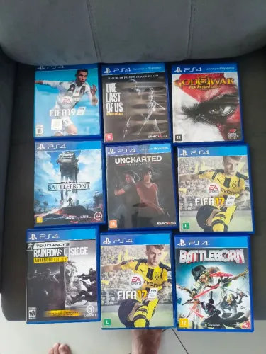 Lote jogos PS4
