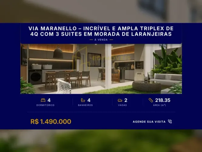 Morada de Laranjeiras: Oportunidade Única em Triplex com Rooftop e 3 Suítes!