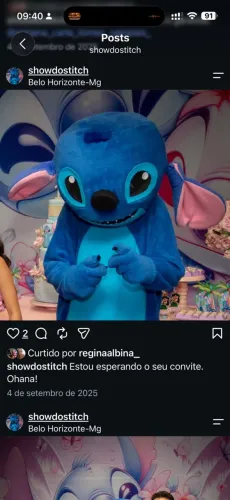 Fantasia Stitch Adulto